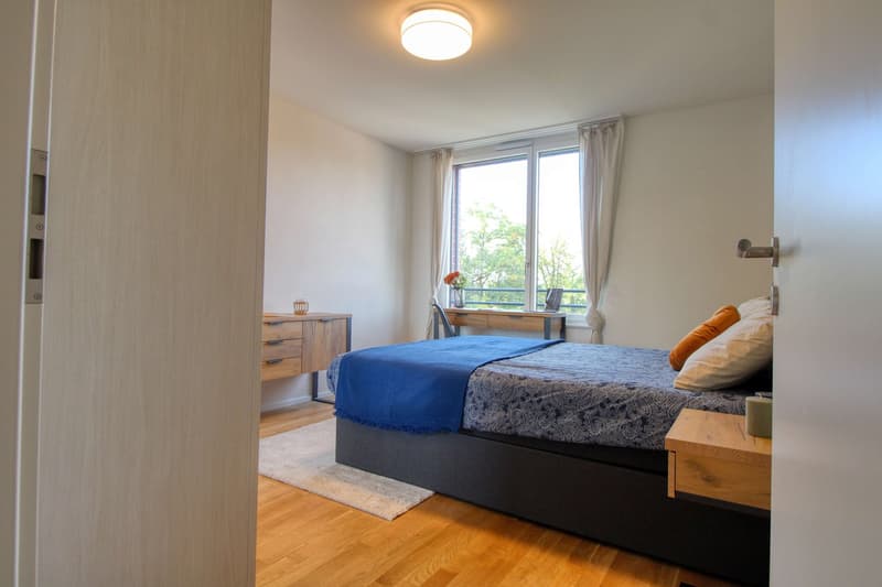 Appartement vivant spacieux à Crissier avec salle de bain privée (14)
