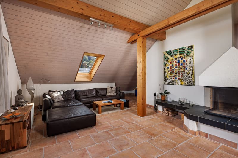 Spacious 5.5-room attic apartment in prime location (4)