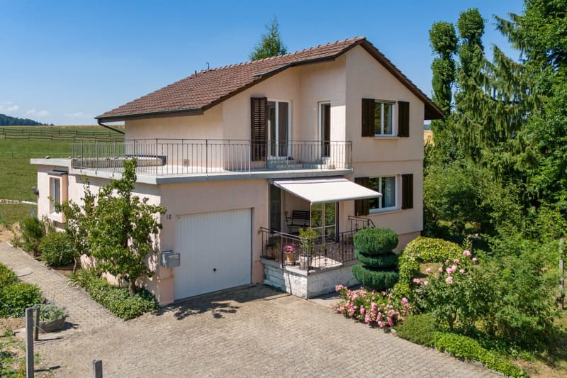 Detached 4.5-room house - Preserving tradition with nature at your doorstep! (1)
