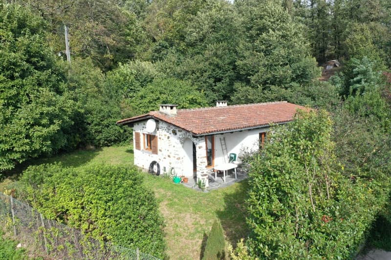 Maison de vacances sur un grand terrain constructible dans un endroit calme entouré de verdure (12)
