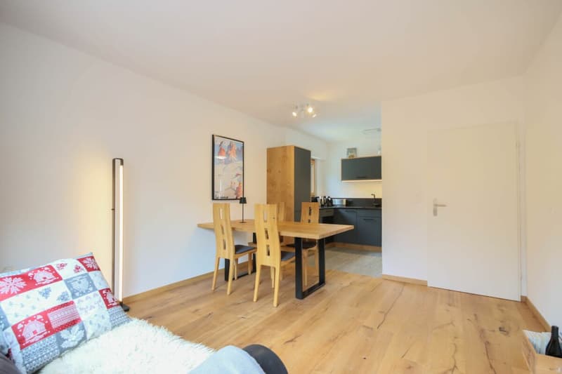Appartement de vacances rénové de 2,5 pièces au 2e étage à proximité immédiate de la gare de la montagne (4)
