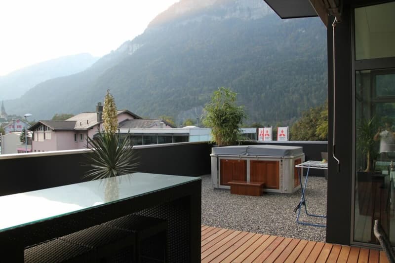 Exklusive 4½-Zimmer-Loft mit grosszügiger Terrasse in Domat/Ems (7)