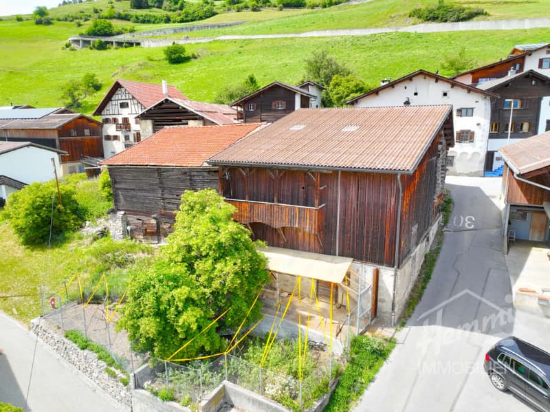 Your chance for a beautiful first home - building land with stable (7)