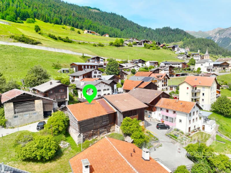 Your chance for a beautiful first home - building land with stable (11)