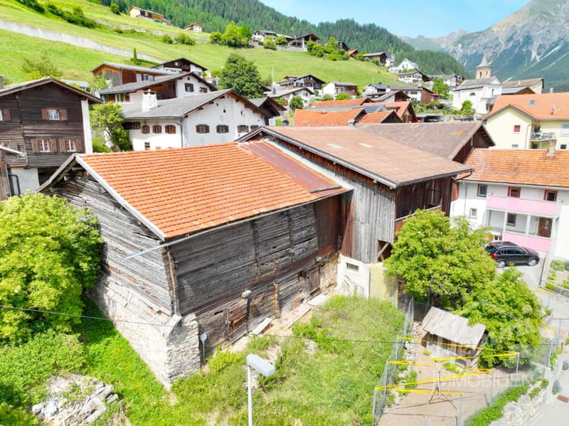 Your chance for a beautiful first home - building land with stable (6)