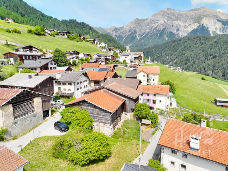 Your chance for a beautiful first home - building land with stable (10)