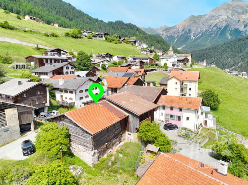 Your chance for a beautiful first home - building land with stable (8)