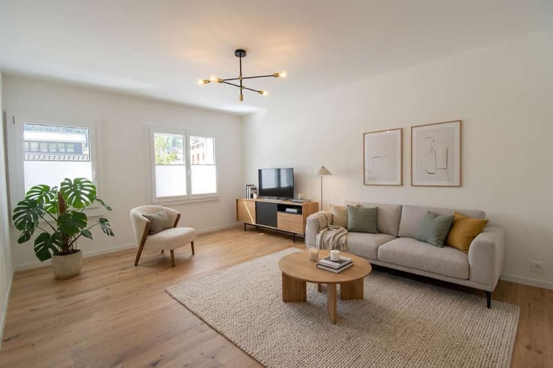 Neue Erstwohnung mit schöner Terrasse und Bergsicht (4)