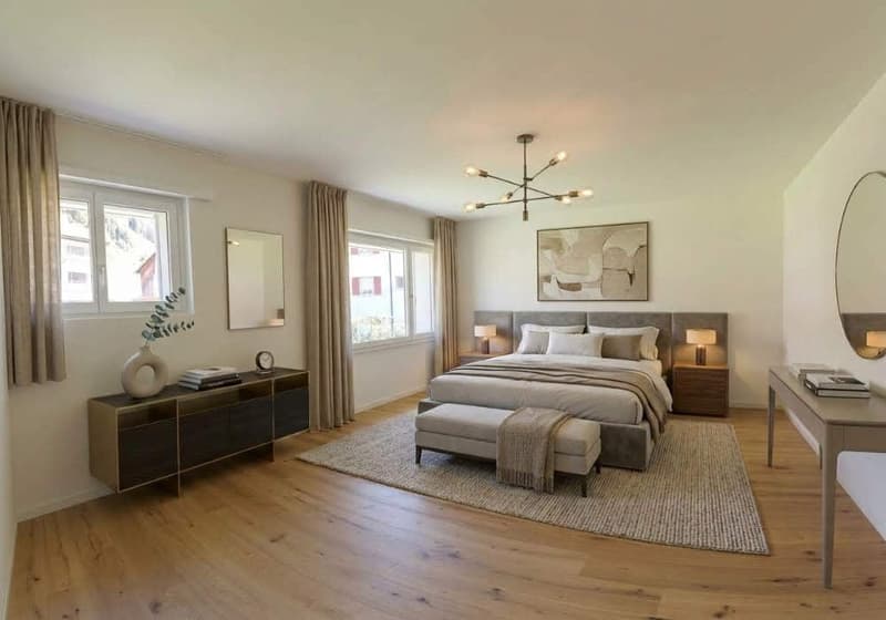Neue Erstwohnung mit grossem Aussenplatz und Garten (5)