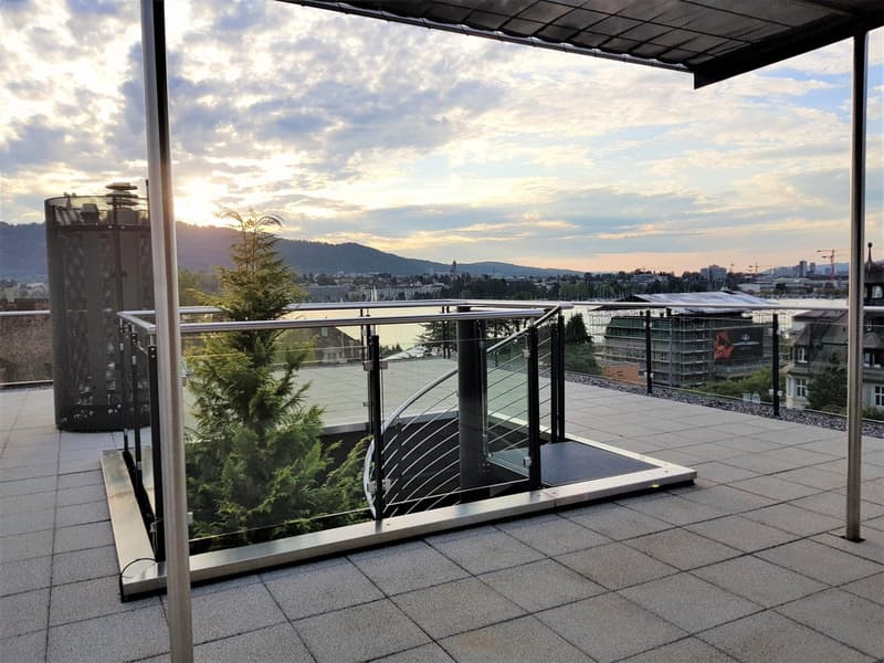 5½-Zimmer-Penthouse mit Dachterrasse und Weitblick (1)