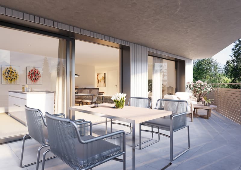 Living in Flims Waldhaus, close to nature, stylish, and relaxed (1)