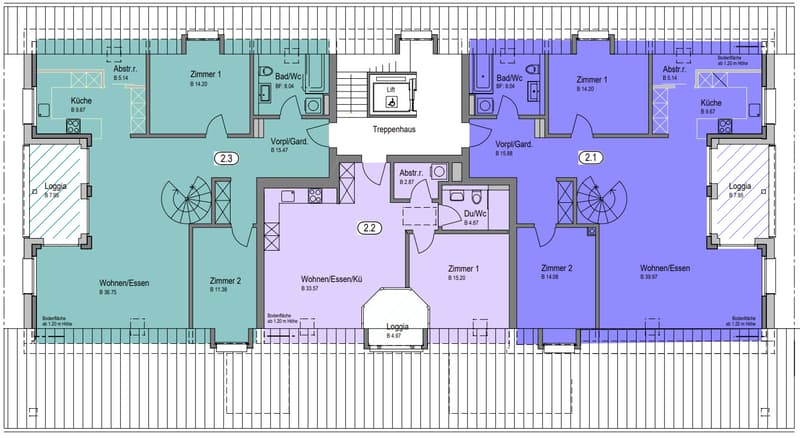 2.5-Room Attic Apartment with View & Loggia - First Occupancy (6)