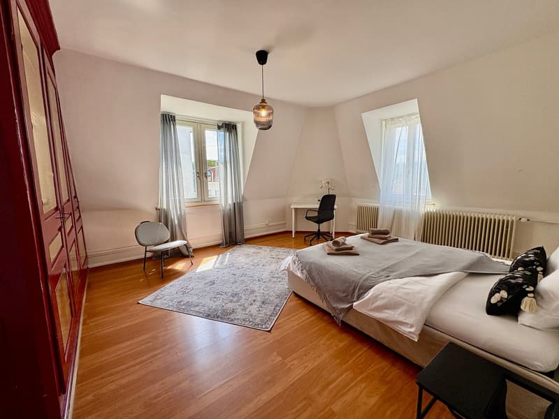 (BEFRISTET/TEMPORARY 31.07.2026) Zwei Stylisches Zimmer (20m2) in einer Jugendstil-Villa-WG (6)