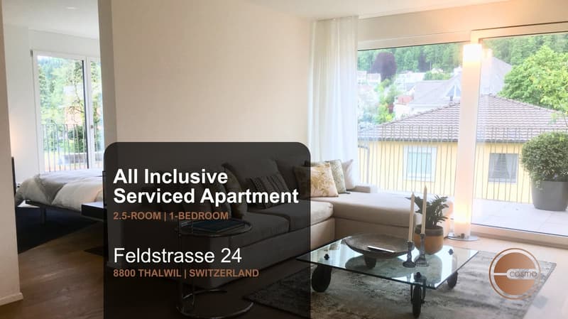 All inklusive Wohnen! Exklusive Attika-1-Schlafzimmer-Serviced Apartment mit Rundumterrasse (4)