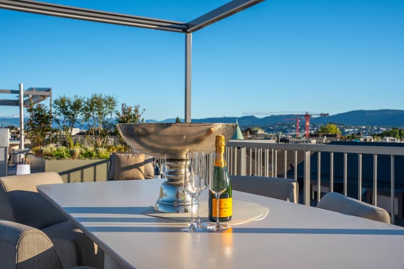 Brandnew: Rooftop Serviced & Furnished Apartment in Prime Seefeld Location (15)