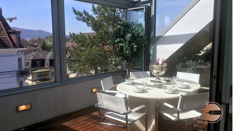 LUXUS ATTIKAWOHNUNG MIT WINTERGARTEN / LUXURY ATTIC FLAT WITH WINTER GARDEN (2)