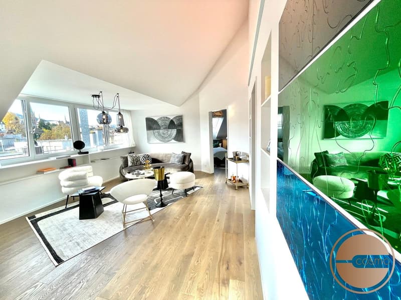 PENTHOUSE MIT AUSSICHT IM HERZEN WIEDIKONS  / PENTHOUSE WITH VIEW IN THE HEART OF WIEDIKON (3)