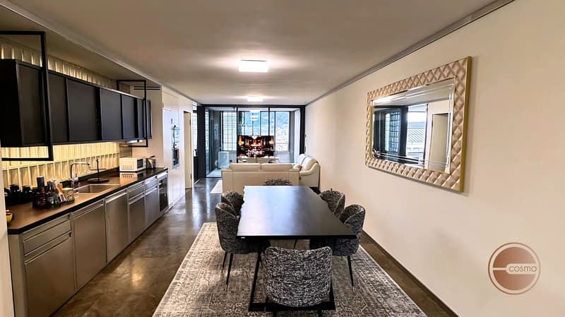 LUXURIÖSES WOHNEN ÜBER DEN DÄCHERN ZÜRICHS /  LUXURIOUS LIVING ABOVE THE ROOFS OF ZURICH (8)
