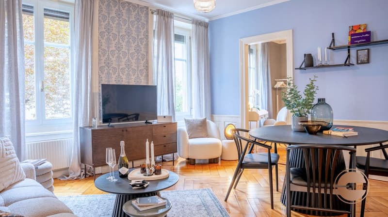 BELLE ÉPOQUE CHARM - 3.5-ROOM / 2-BEDROOM BOUTIQUE SERVICED APARTMENT (7)