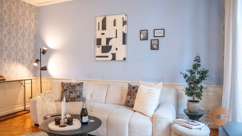 BELLE ÉPOQUE CHARM - 3.5-ROOM / 2-BEDROOM BOUTIQUE SERVICED APARTMENT (9)