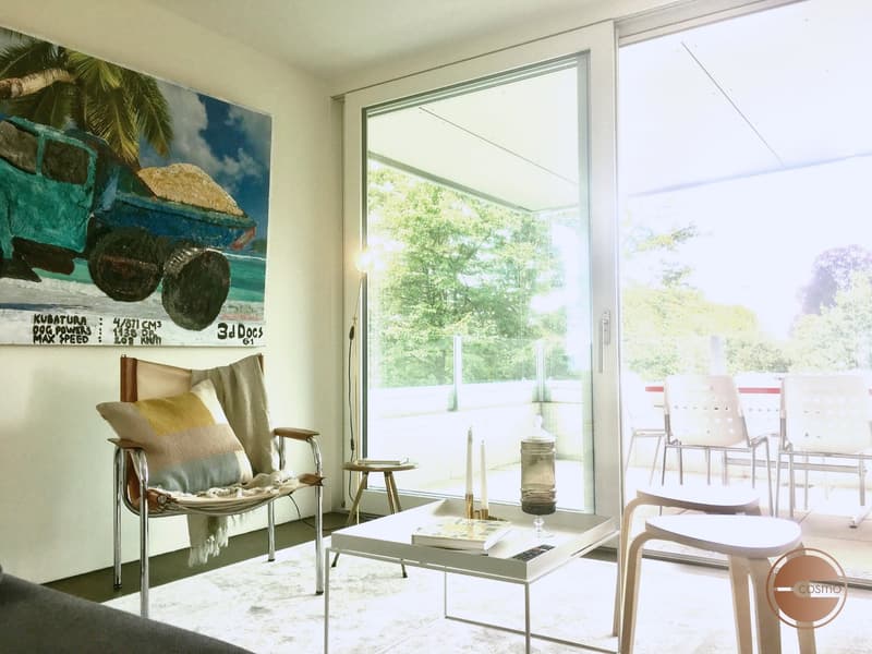 STILVOLLES 4.5 ZI. APARTMENT MITTEN IN DER STADT / STYLISH 4.5 ROOM APARTMENT IN THE MIDDLE OF CITY (1)