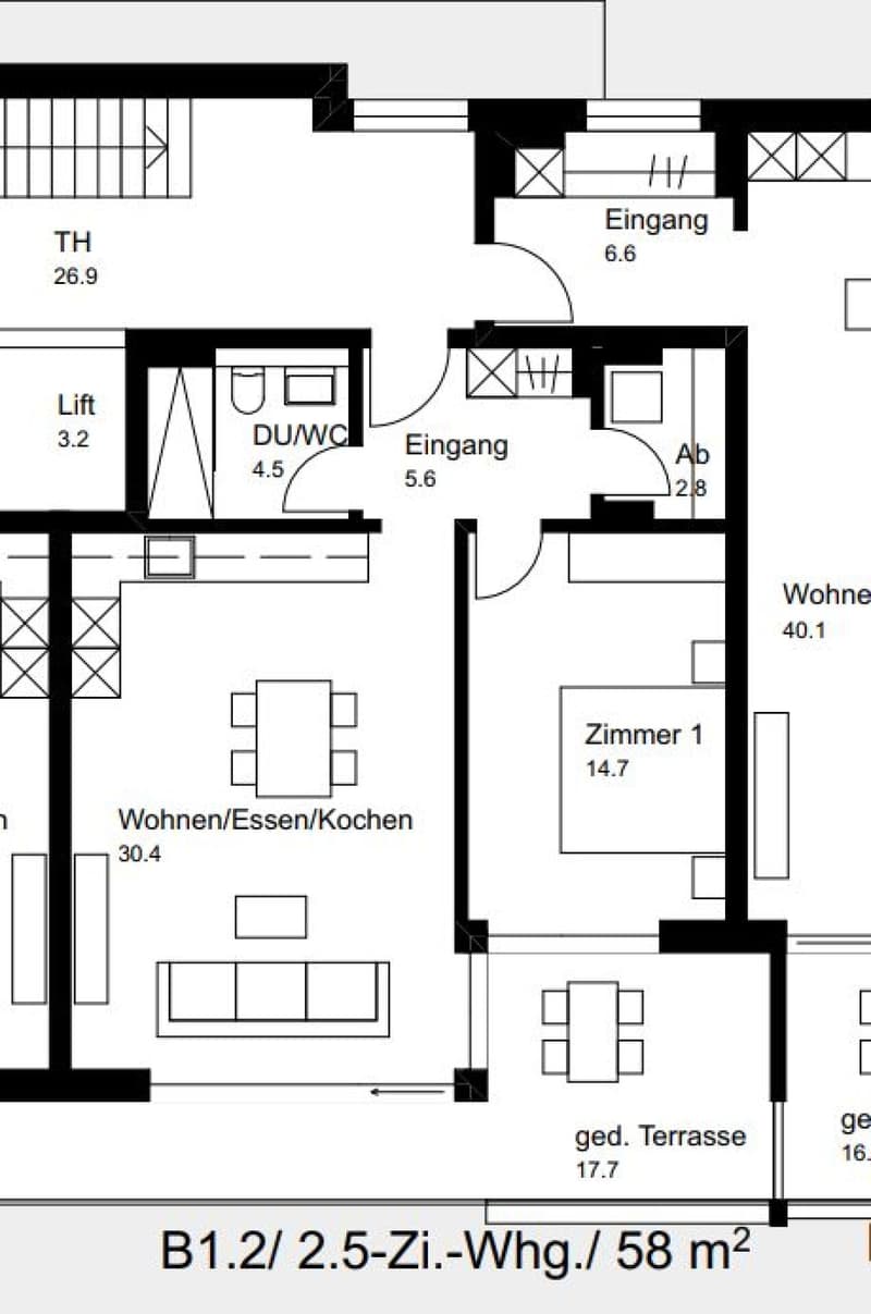 Neuwertige 2.5 Zimmer-Wohnung (12)