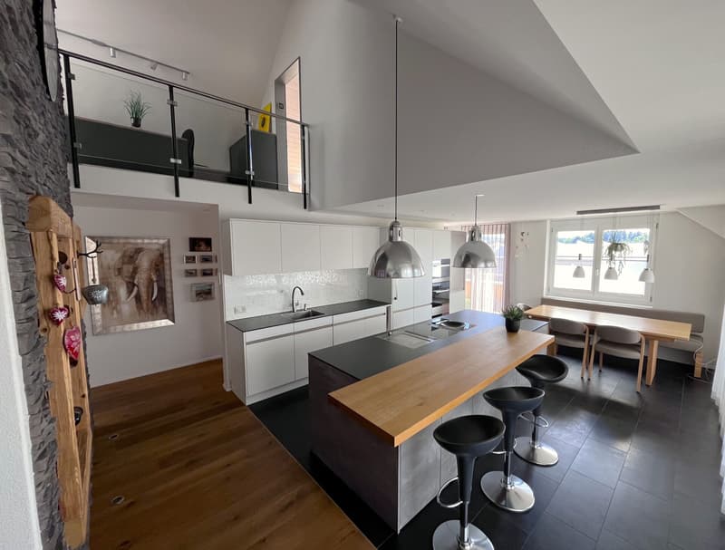 6.5 Zimmer-Attika-Maisonette-Wohnung im Alpen Chic Style (2)