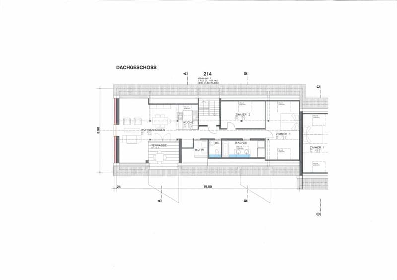 Appartamento mansardato accogliente in una posizione tranquilla (8)