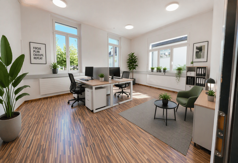 2 uffici luminosi al piano terra, 56 m2 (3)