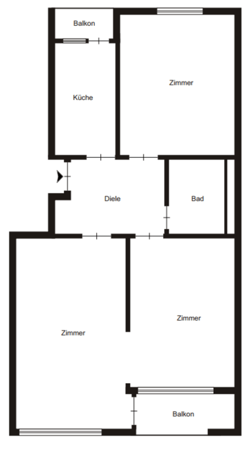 Central 3 bedroom apartment (8)