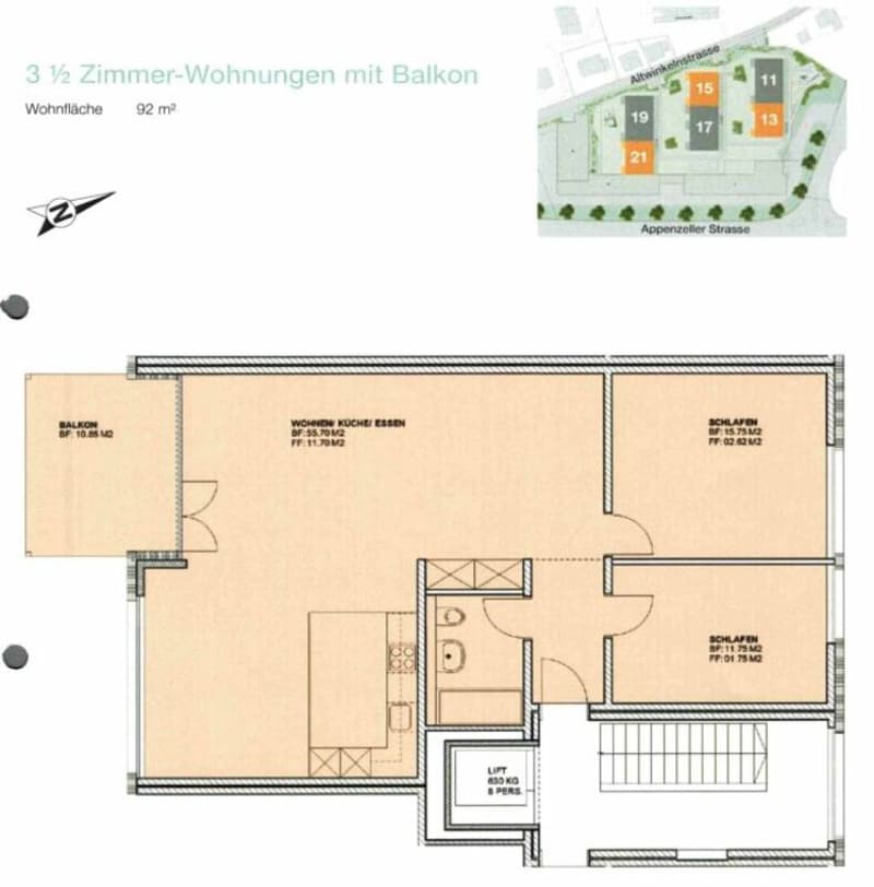 Appartamento moderno di 3,5 locali (10)