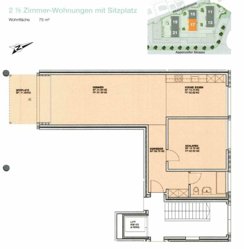 Appartement single attrayant (7)