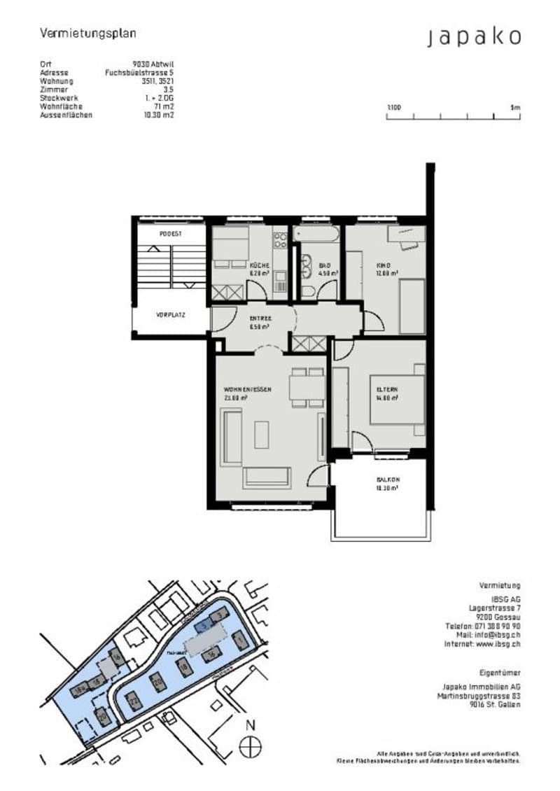 Apartment in a quiet location (10)