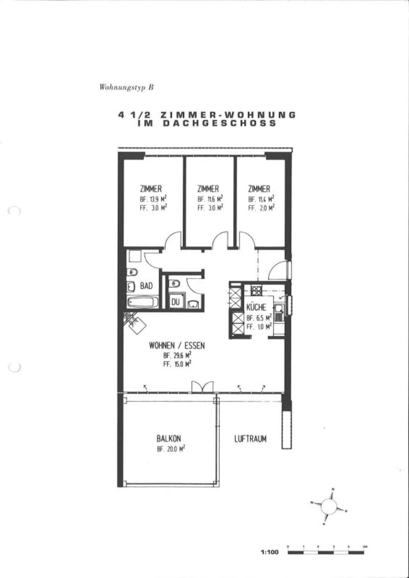 Grosse helle 4.5 Zimmer Familienwohnung (16)