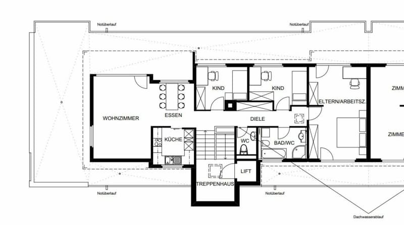 4.5 Zimmer Attikawohnung mit grosser Terrasse (13)