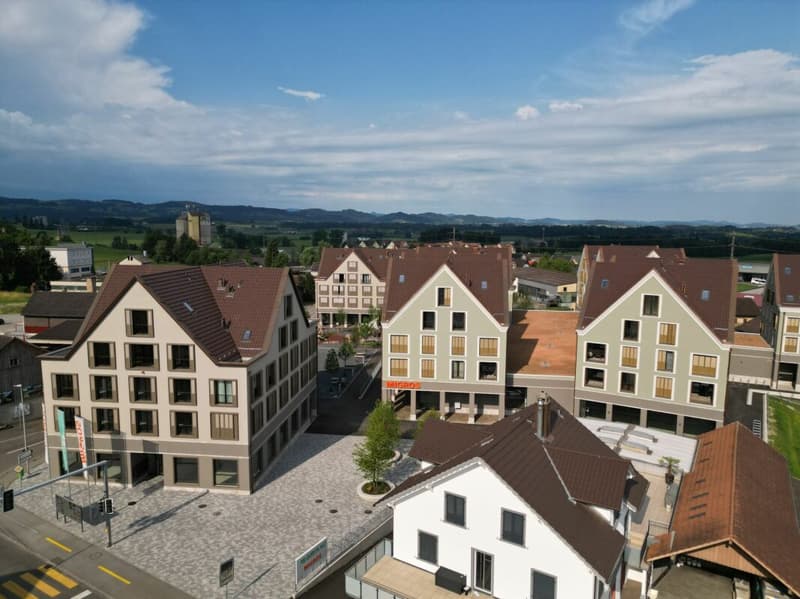 Single-Wohnung in der Zentrumsüberbauung Arnegg (1)