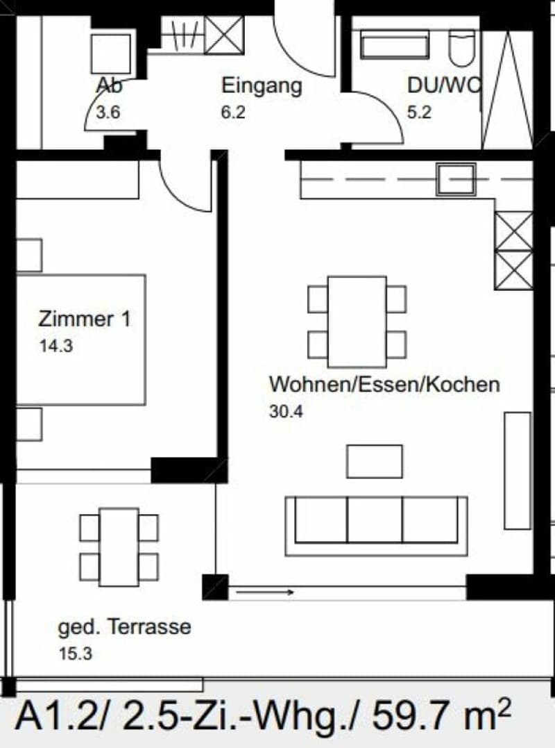 Helle 2.5 Zimmer-Wohnung (12)