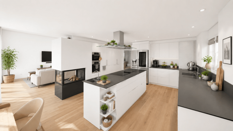 Offene Architektur mit grossem Grundstück (10)