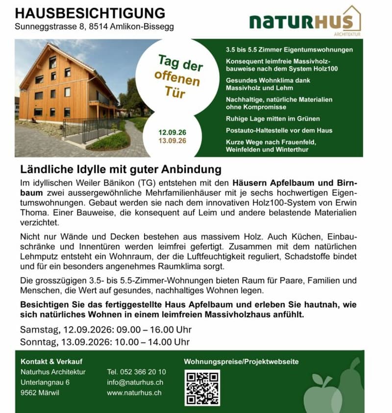 Überbauung Sunnegg - Wohntraum in Holz100 (2)