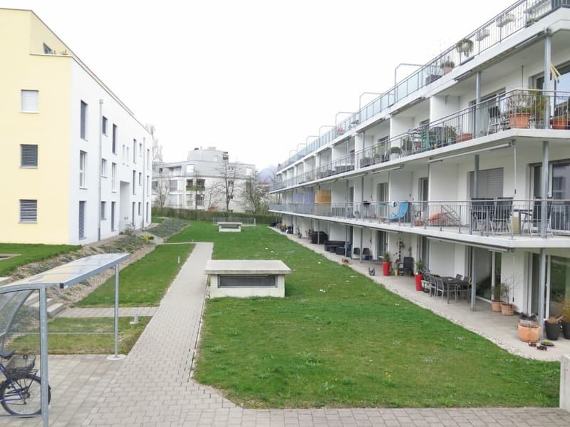 Bello appartamento con area giardino (2)
