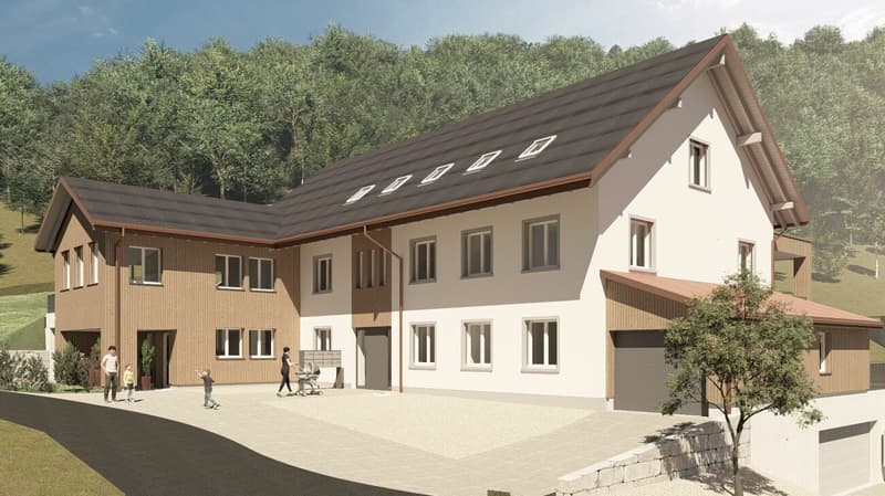 Appartement de 4,5 pièces au rez-de-chaussée à occuper pour la première fois (1)