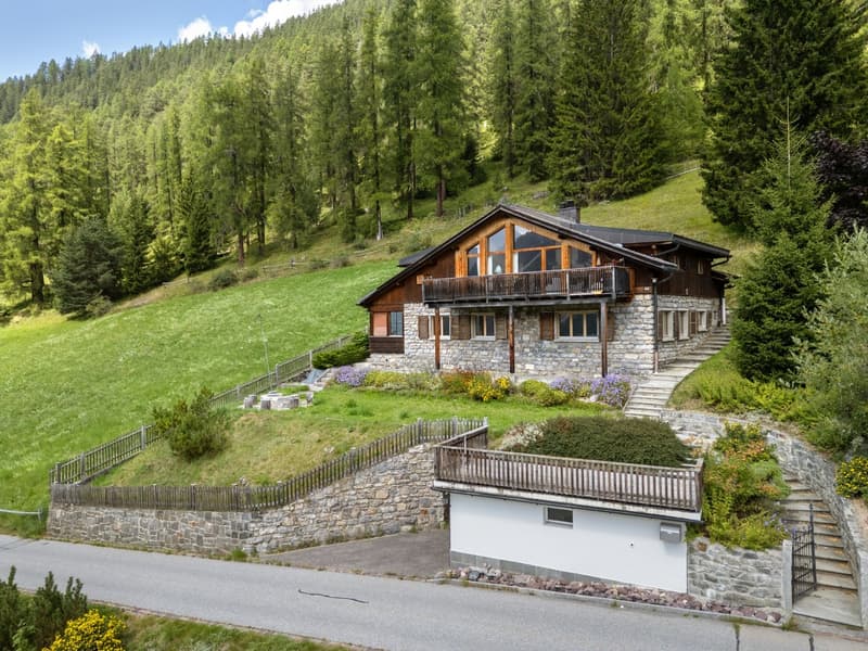 A retreat with endless views in Davos Wiesen (8)