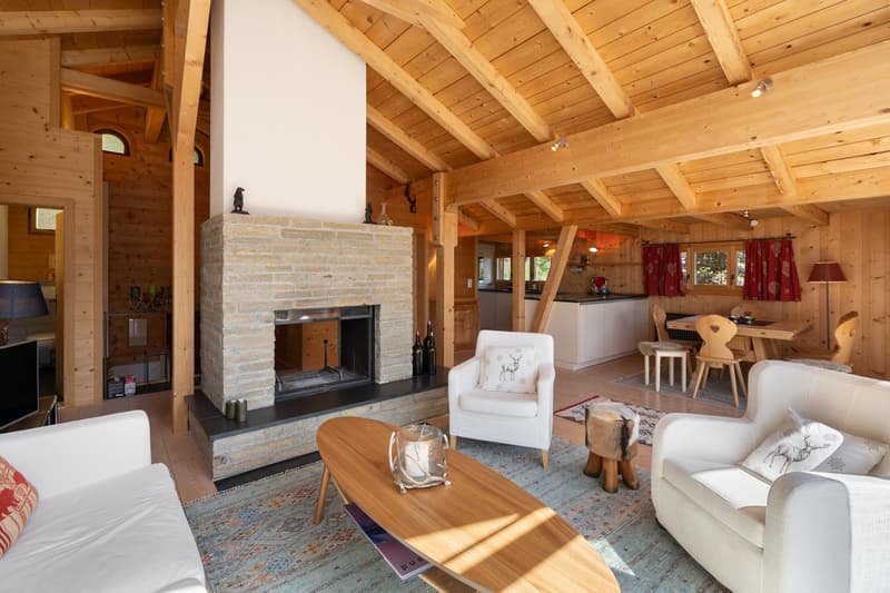 Un refuge avec une vue infinie à Davos Wiesen (3)