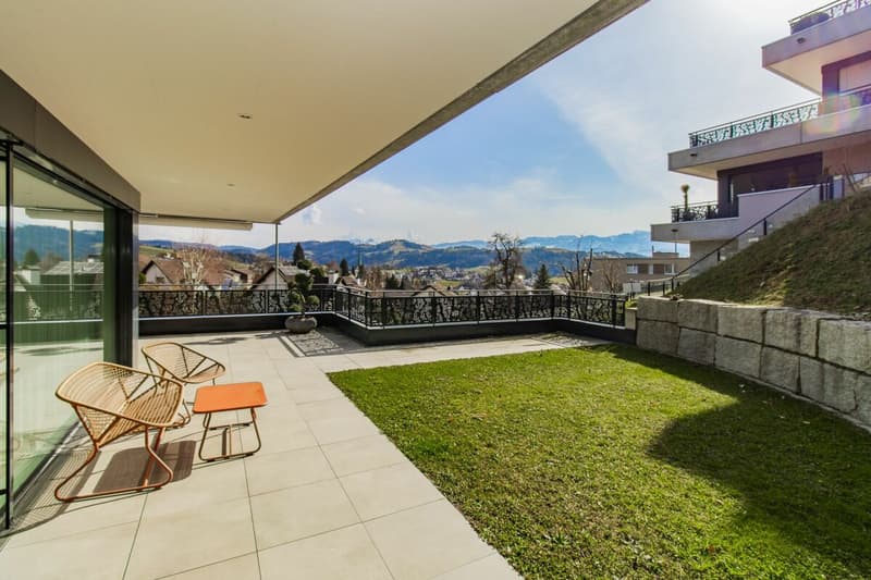 Résidence Alpstein : Maison de terrasse exclusive de 6 pièces avec vue panoramique spectaculaire (4)