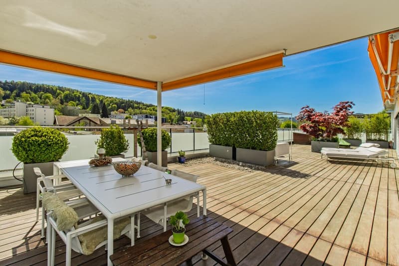 Modern 6.5-room terraced house with a far-reaching view and a spacious outdoor area (7)