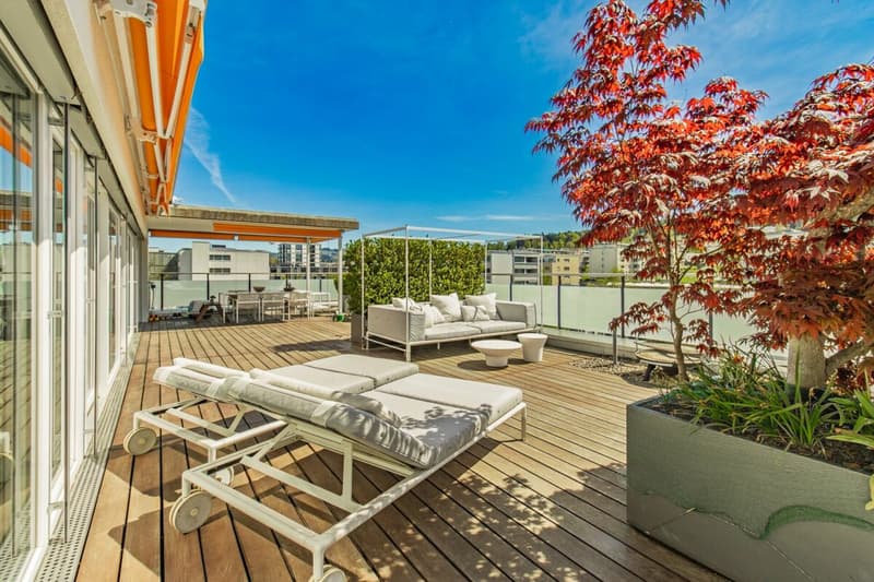 Modern 6.5-room terraced house with a far-reaching view and a spacious outdoor area (8)