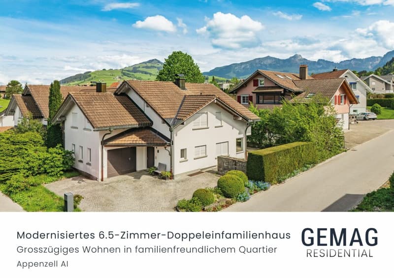 Large 6.5-room DEFH in a preferred residential area - modernized and immediately available (1)