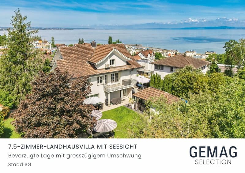 7.5-room country house villa with lake view on a large plot of land (1)