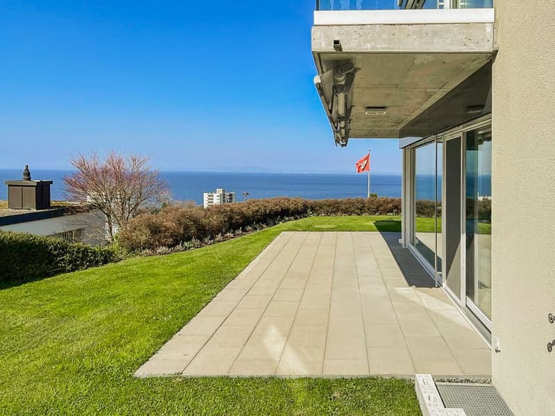 A loge spot above Lake Constance - Elegant garden apartment with panoramic view (5)