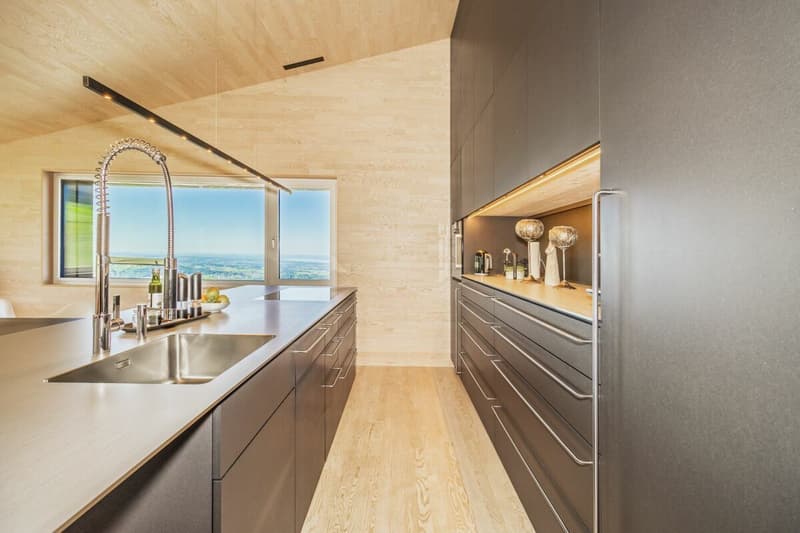 A loge seat above Lake Constance - Premium attic maisonette in high-quality solid wood construction (6)